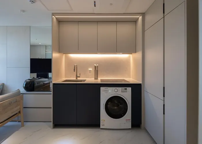 Family With Kitchen & Washer ソウル特別市